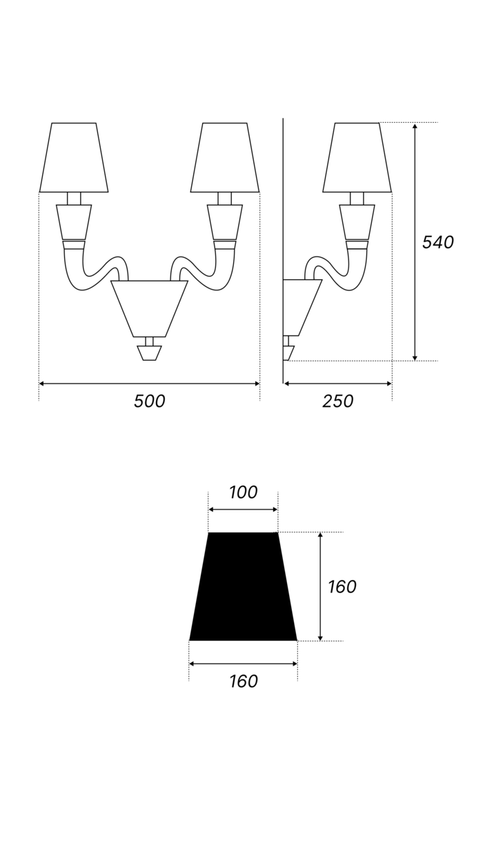 Бра | 07W-01