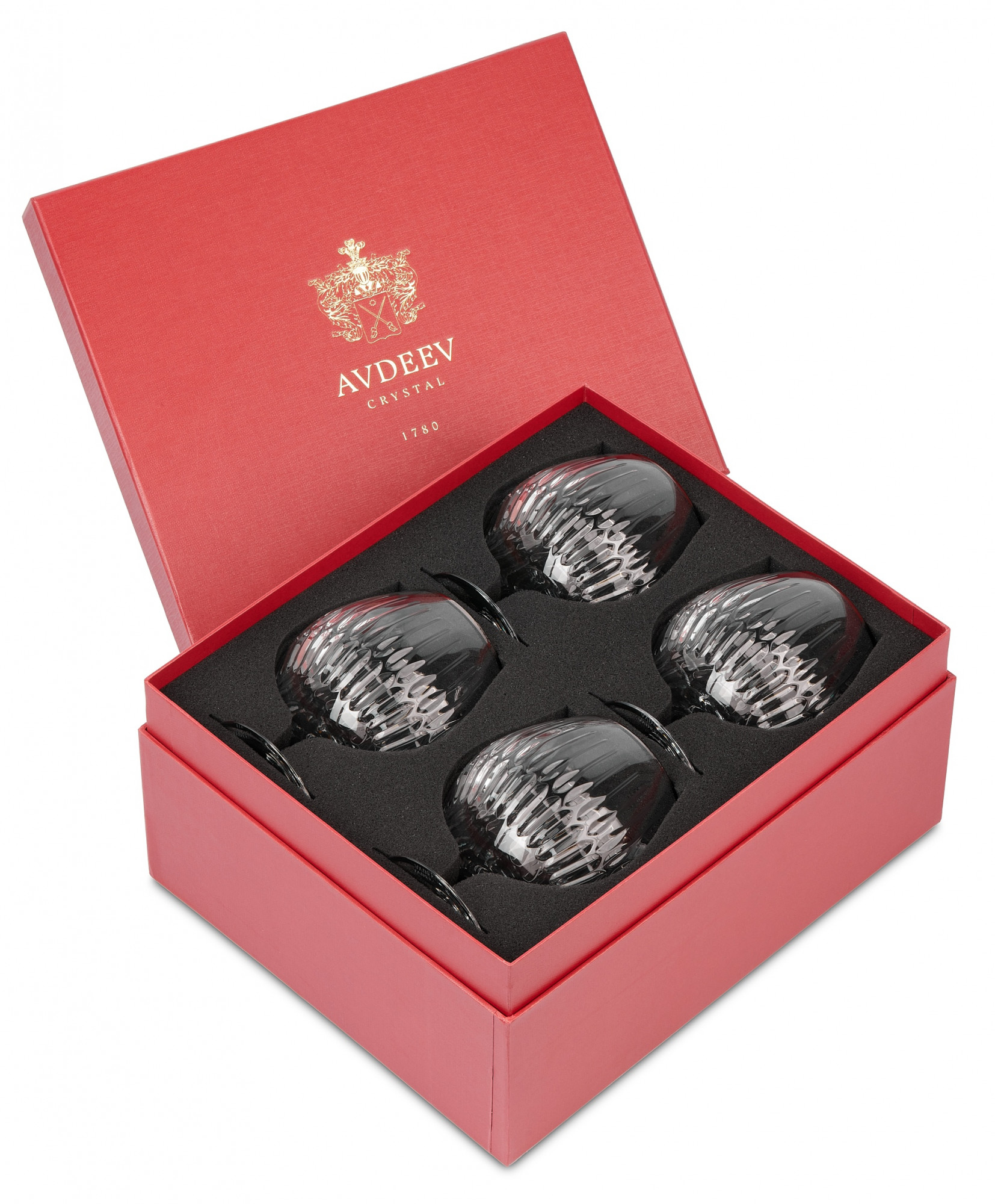 Хрустальный набор бокалов для коньяка «Барселона»